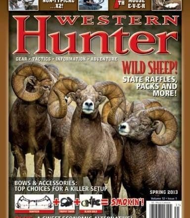 Western Hunter Magazine Spring 2013