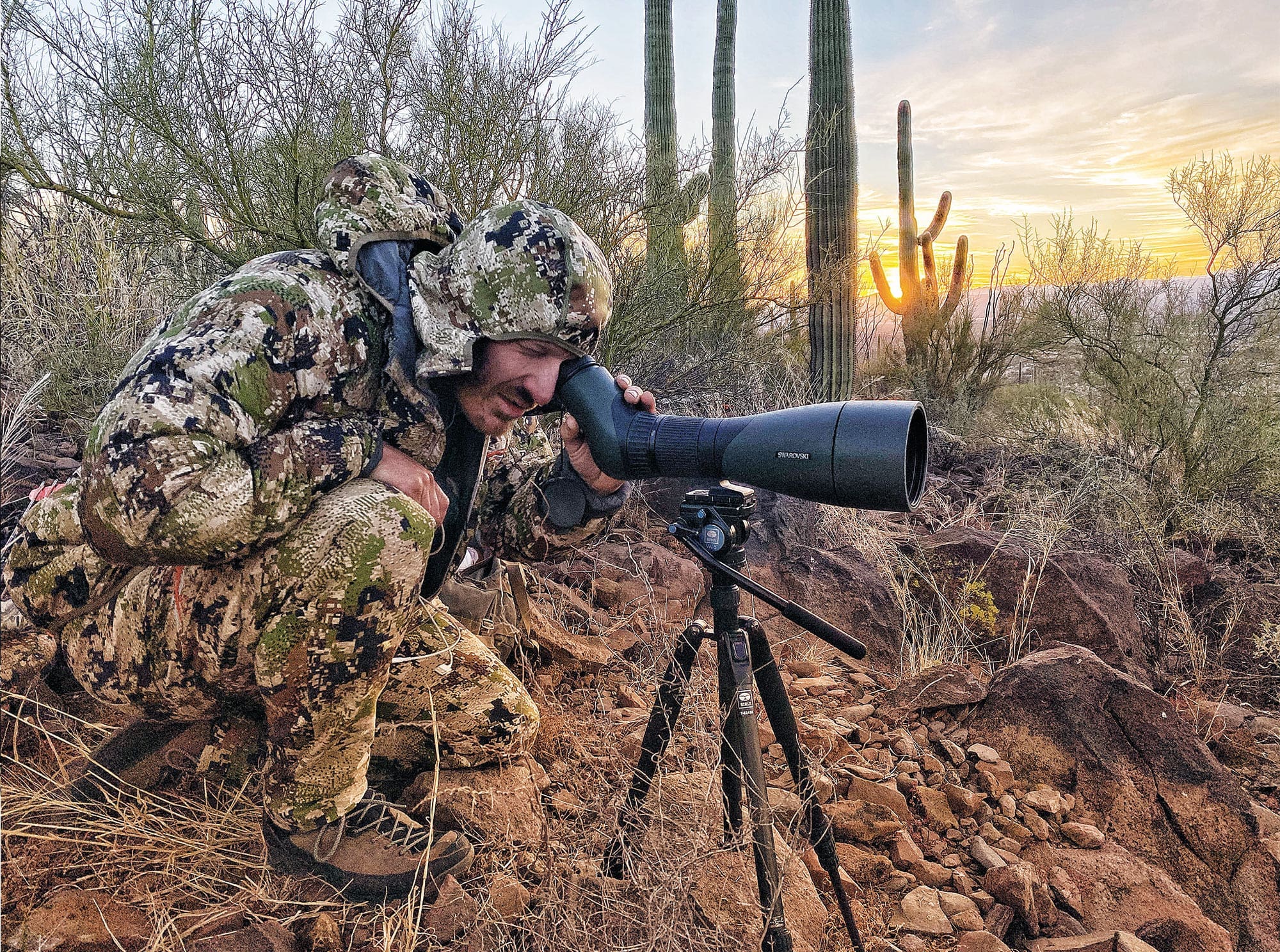 The Crispi Altitude performed perfectly on a warm desert mule deer hunt. The boot is highly breathable with a durable leather rand.